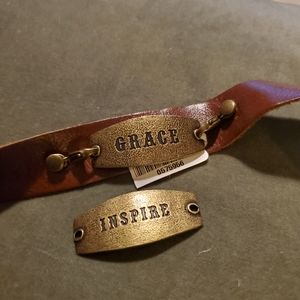 Leather bracelet Lenny & Eva